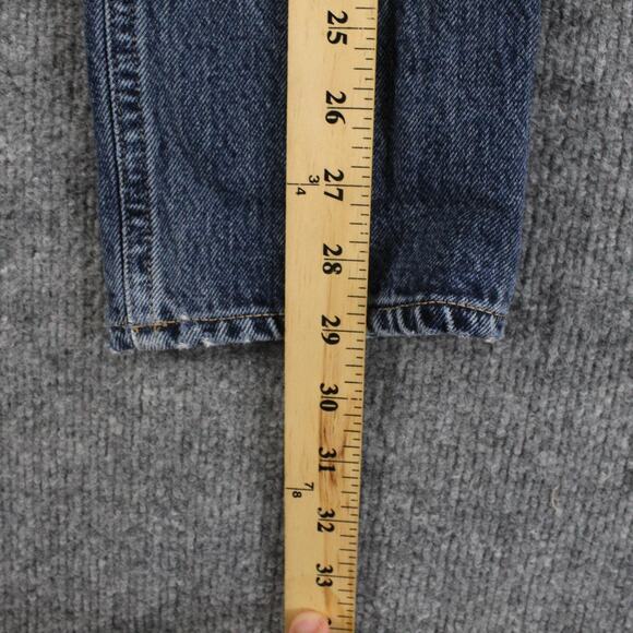 Agolde Jeans Womens 25 90s Pinch High Waist in Portrait Denim High Rise Blue - Picture 11 of 14